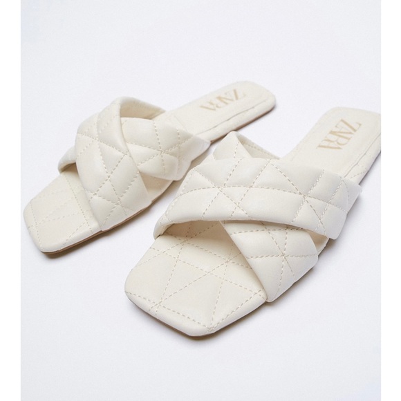 Zara quilted slides - Picture 4 of 6